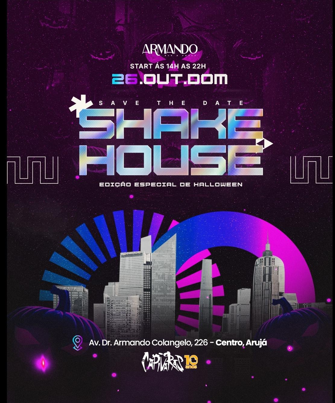 Shake house edição especial halloween 